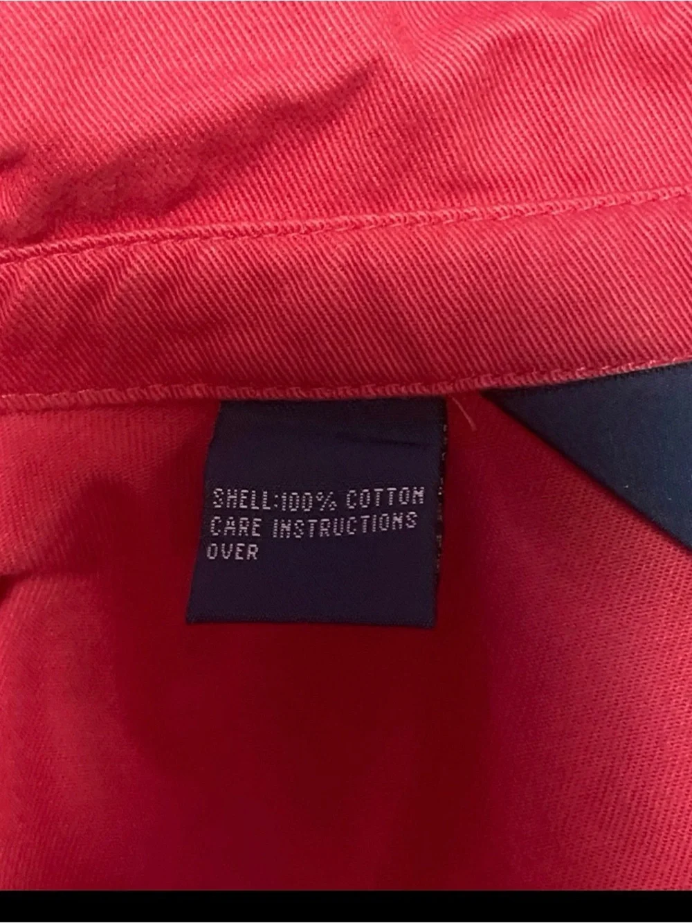 Polo by Ralph Lauren Red Classic Zip-Front Jacket mens Sz XL  cotton
